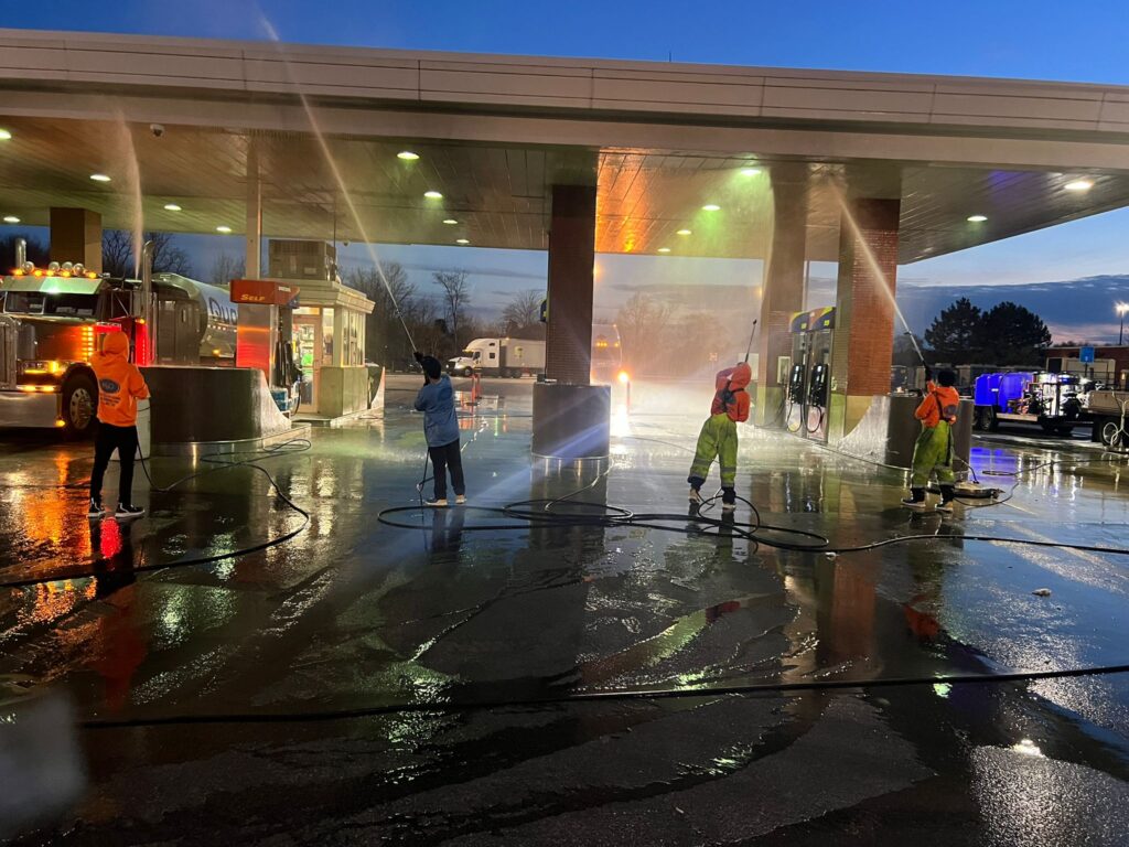 The Benefits of Gas Station Pressure Washing