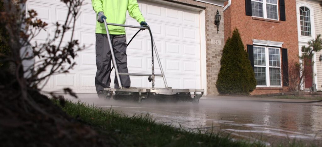 driveway clean