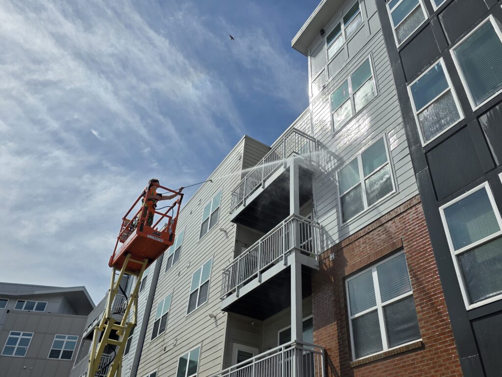 Community Shine: Essential Summer Pressure Washing for Apartment Complexes